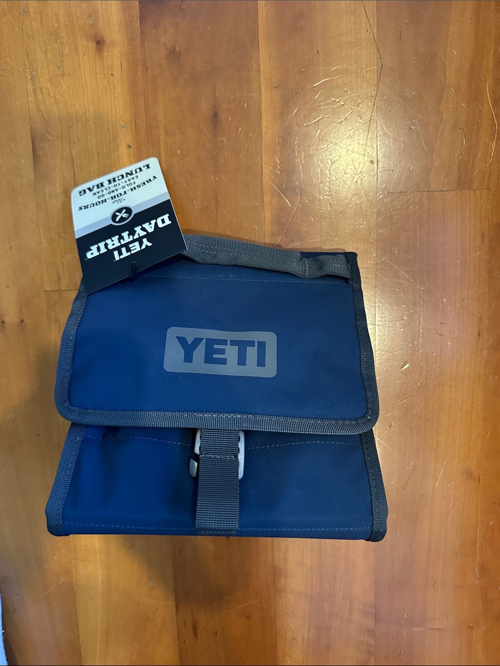 Yeti Navy Blue Toiletry Bag with Gray Trim